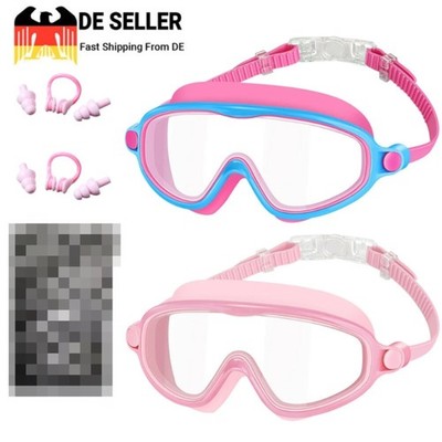 2 Schwimmbrille Antibeschlag&UV Schutz Taucherbrille Tauchbrille Goggles für Kid