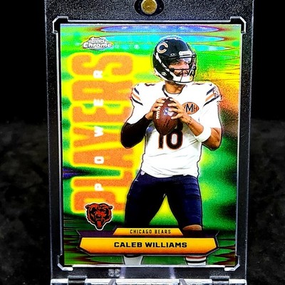 Caleb Williams RARE TIE DYE SHOCK CARD SP BASE | INVESTMENT CARD | Bears