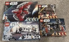 lego star wars sets sealed lot