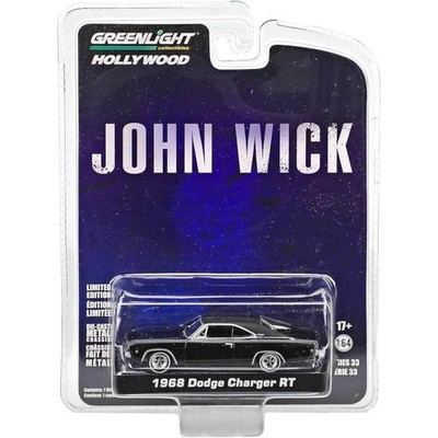 Greenlight - 1968 Dodge Charger R/T - John Wick - 44930-E - Hollywood 33