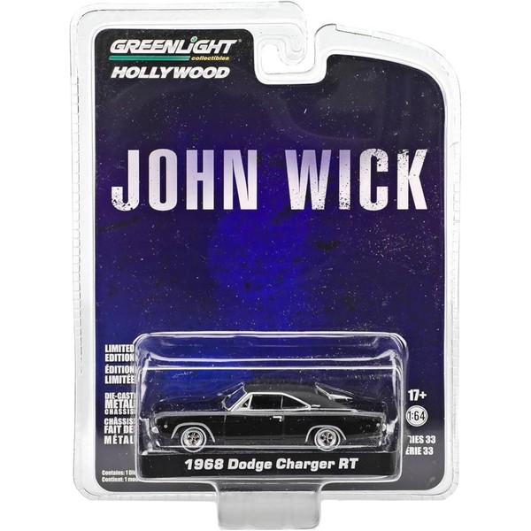 Greenlight - 1968 Dodge Charger R/T - John Wick - 44930-E - Hollywood 33-image