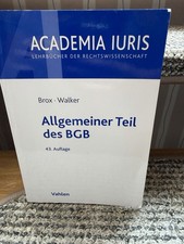 Allgemeiner Teil des BGB - Lehrbuch der Recht...