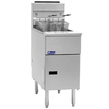 Pitco SG14S-LP Pitco Solstice 50lb Stainless Steel Deep Fryer - LP