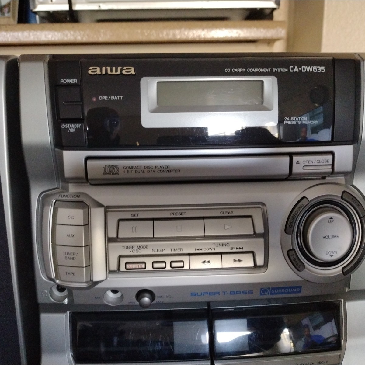 Aiwa CA-DW635 CD/Radio/Cassette Boombox for sale online | eBay