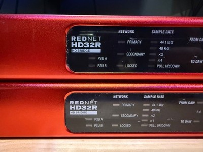 1x Focusrite Rednet HD32R HD Dante Bridge