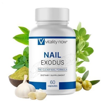 Nail Exodus Vitality Now Dietary Supplement 60 Capsules