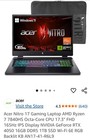 Acer Nitro 5 Laptop 17.3" 1TB