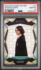 2024 KAKAWOW PHANTOM HARRY POTTER SNAKE #77 SEVERUS SNAPE 103/115 PSA 10