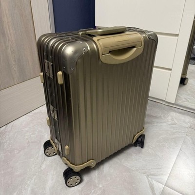 Rimowa Champagne Gold 45L 4 wheels Carry Case Suitcase | eBay