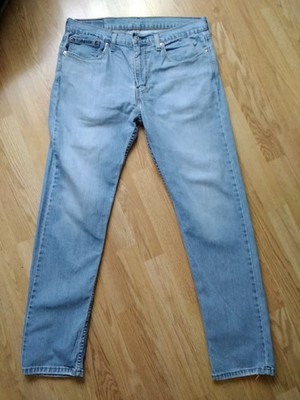 LEVI 502 HI-BALL STRETCH FIT JEANS W34 L32