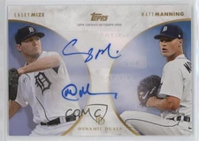 2022 On Demand Dynamic Duals Blue /25 Casey Mize Matt Manning Rookie Auto RC
