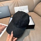 NEW Christian Dior Men's Black Monogram Outdoor Casual Adjustable Baseball Cap — photo 4