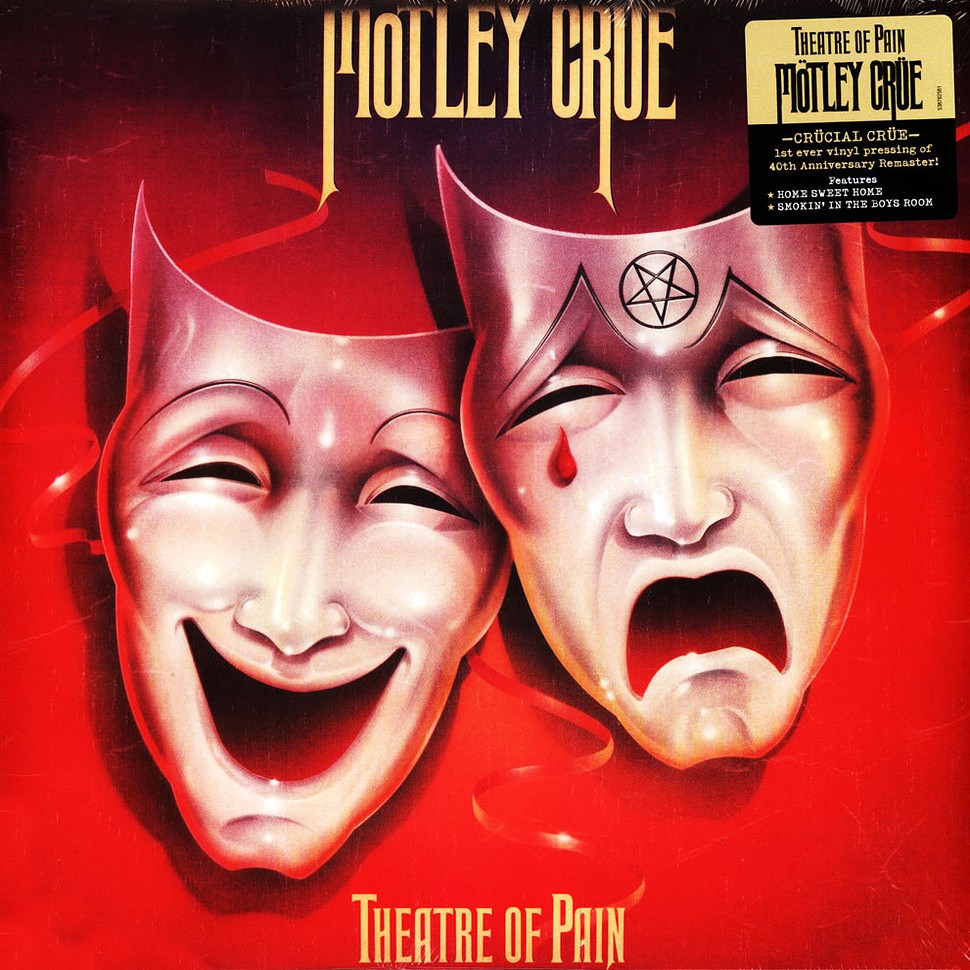 Mötley Crüe - Theatre Of Pain (Vinyl LP - 1985 - EU - Reissue) | eBay