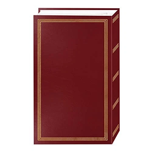 3-Ring Pocket Burgundy Album For 504 Photos - 4"X6" - Image 3 of 4