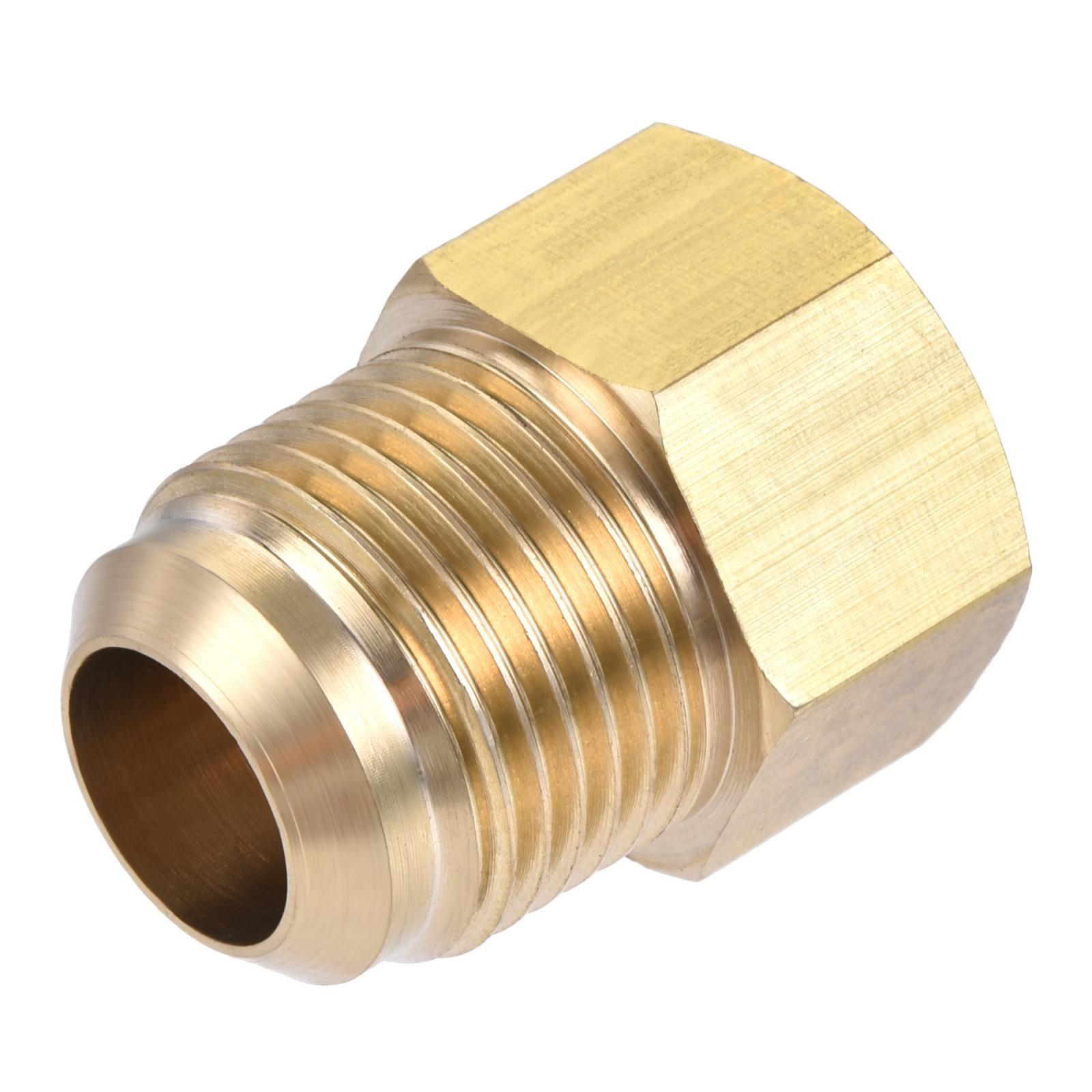Brass Pipe fitting 5/8 SAE Flare Male 1/2 SAE Female Thread Tube Adapter