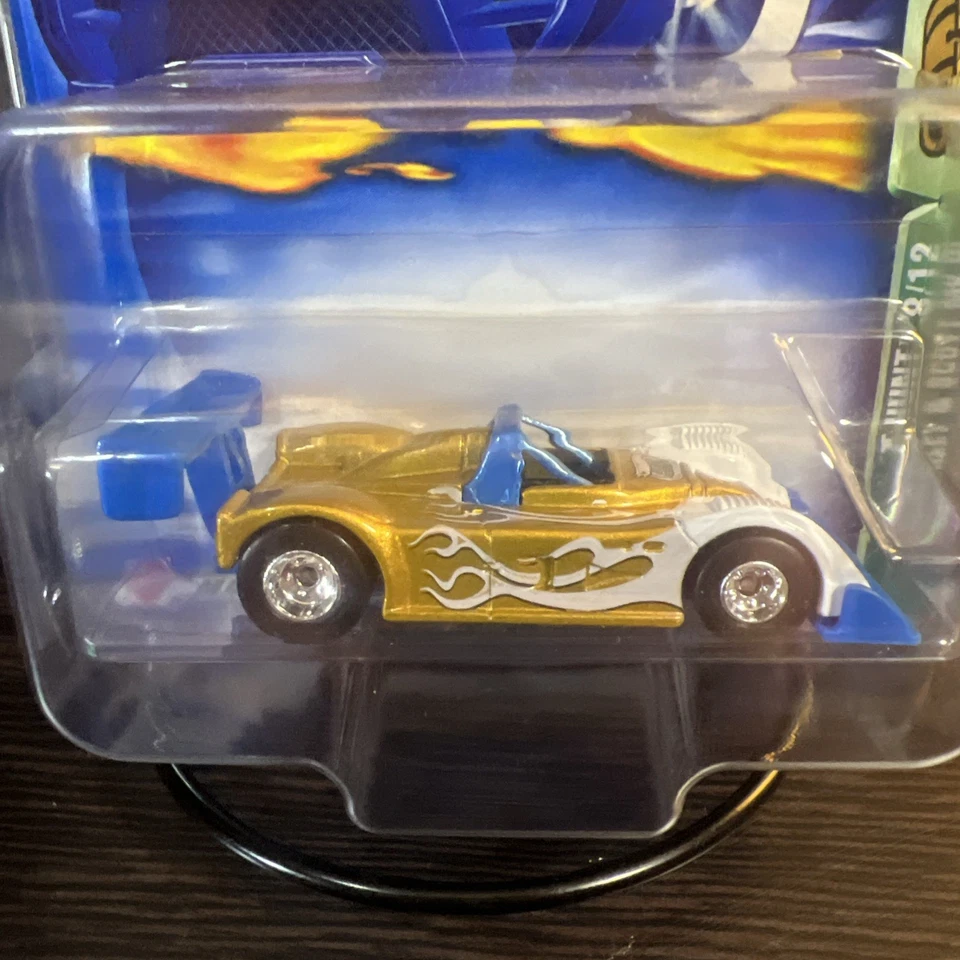 Neumáticos de goma Hot Wheels 2003 Treasure Hunt Riley & Scott MK III RAROS 8 de 12 sin usar, en caja Foto 2 de 4