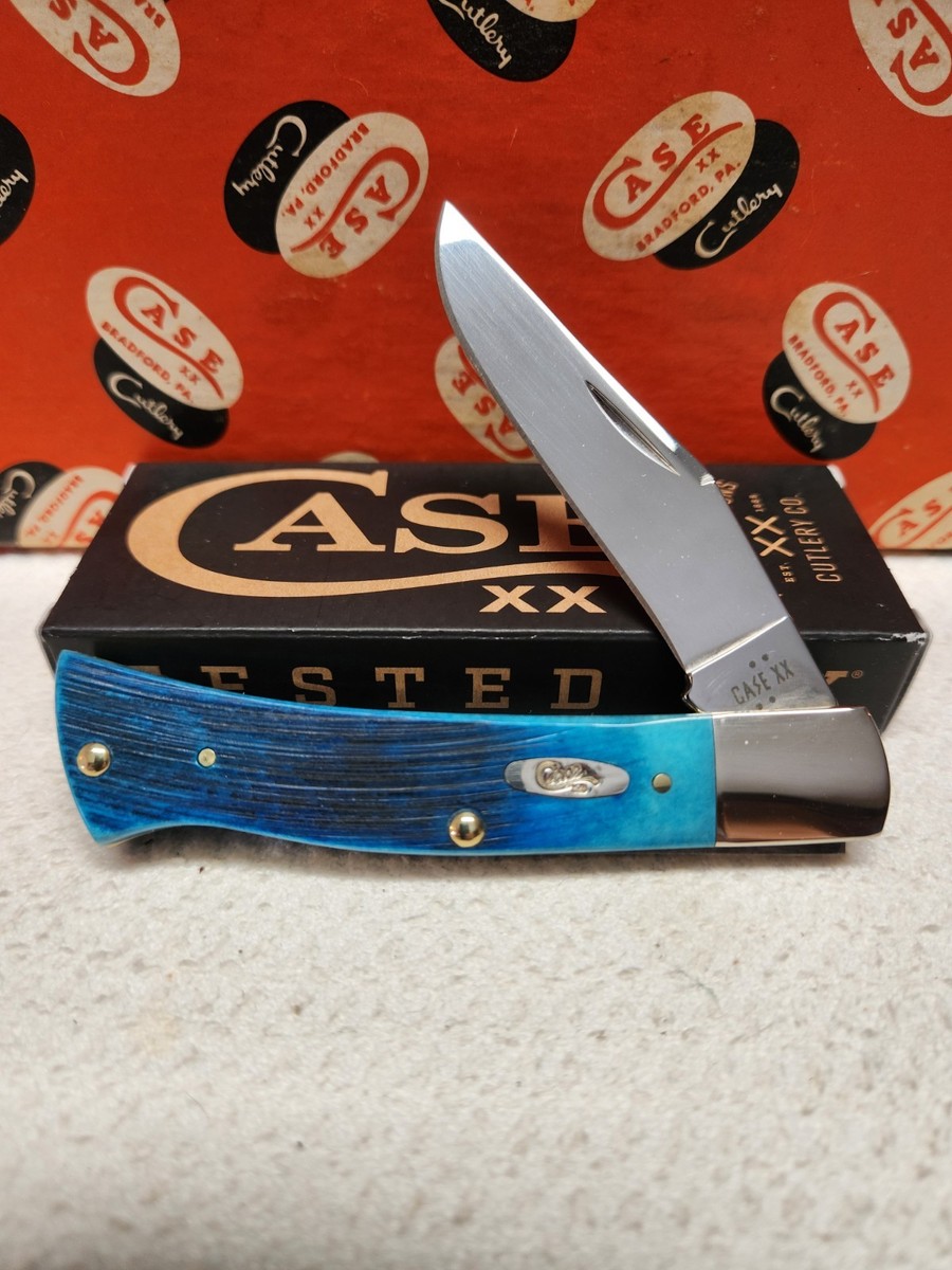 2026 Case Xx Axe Handle Caribbean Blue Bone | eBay