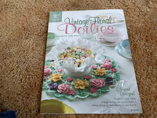Annie's Attic vintage floral doilies  crochet patterns