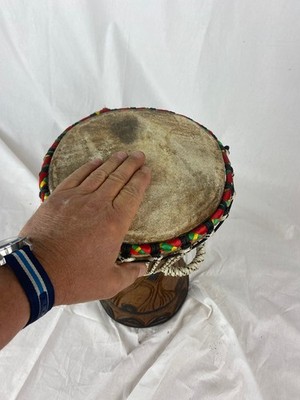 Djembe Trommel 37cm groß Durschmesser:  24 cm