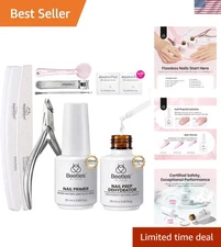 Beetles Nail Prep Kit: Non-Toxic 20ml Dehydrator & Primer for Beautiful Nails