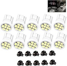 10pack T10 194 168 Led Light Bulb Pc194 Pc195 Pc160 Pc161 Pc168 Instrument Panel 10pack T10 194 168 Led Light Bulb Pc194 Pc195 Pc160 Pc161 Pc168 Instrument Panel