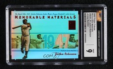 2002 Topps Tribute Red Jersey Number 31/42 Jackie Robinson CGC 9 Mint HOF 1tg5