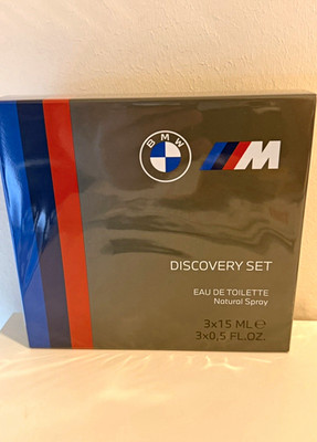 BMW Discovery Set Eau de Toilette Natural Spray Reisegröße 3x15 ml