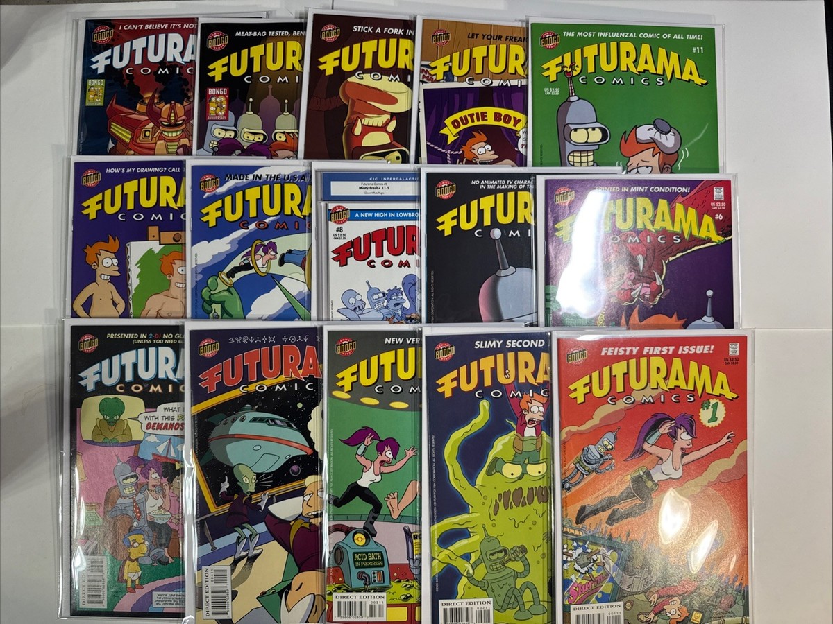 Futurama Comics #1 アメコミ リーフ Futurama Comics 1-81 Complete Full Run Set Bongo Plus Crossovers