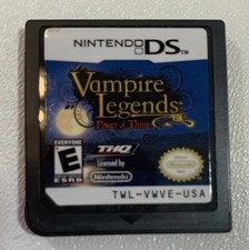 Vampire Legends Power of Three Nintendo DS Game Cartridge Only