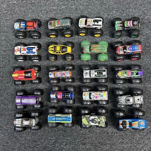 Hot Wheels Monster Jam Truck Lot x20 Diecast Big Wheels Bundle Mattel Loose