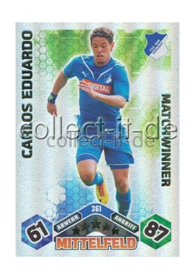 Match Attax 10/11 - 361 - CARLOS EDUARDO - Matchwinner