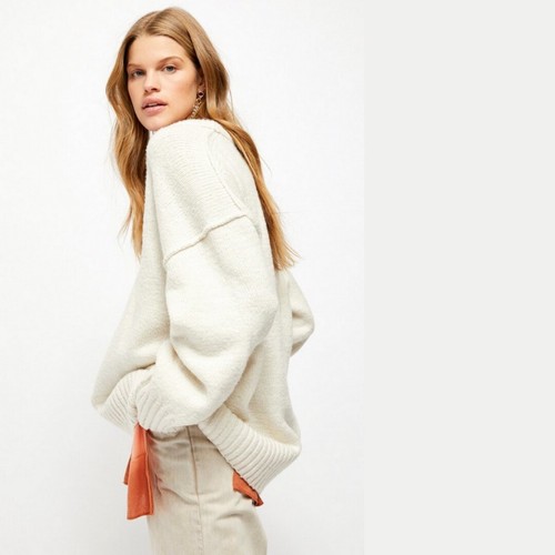 NEW Free People Brookside Tunic Sweater 