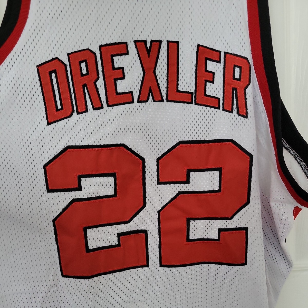 貴重MITCHELL&NESS BLAZERS Drexler 22 91-92 91-92 Clyde Drexler #22 Trail Blazers Mens Mitchell & Ness