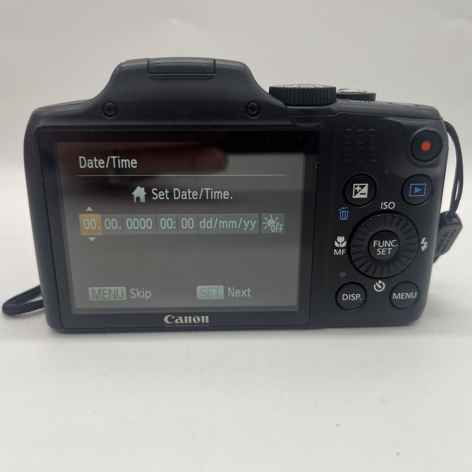 Canon PowerShot SX170 IS 16MP Digital Camera 16x Battery Works But Says