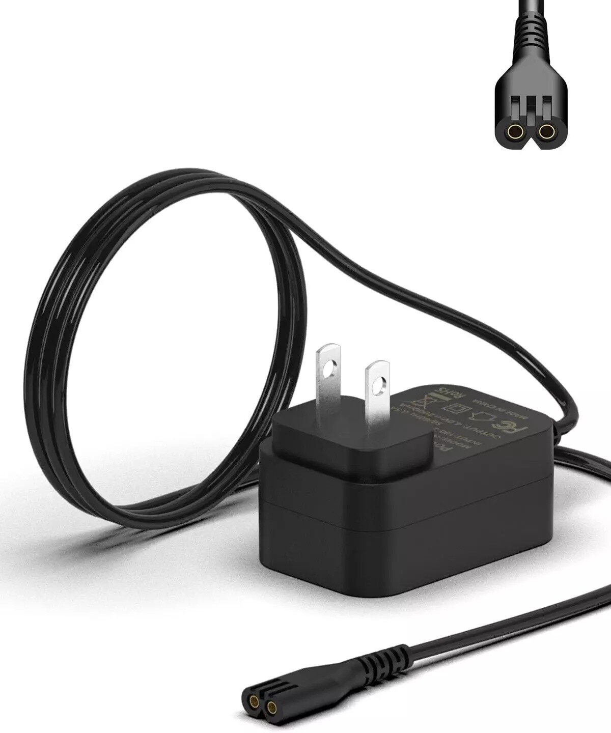 AC Adapter/Charger Power Cord for Wahl 5-Star Shaver/Shaper