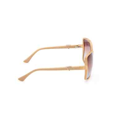 Guess GU7812 57F Shiny Beige Square Oversized Plastic  display picture 2