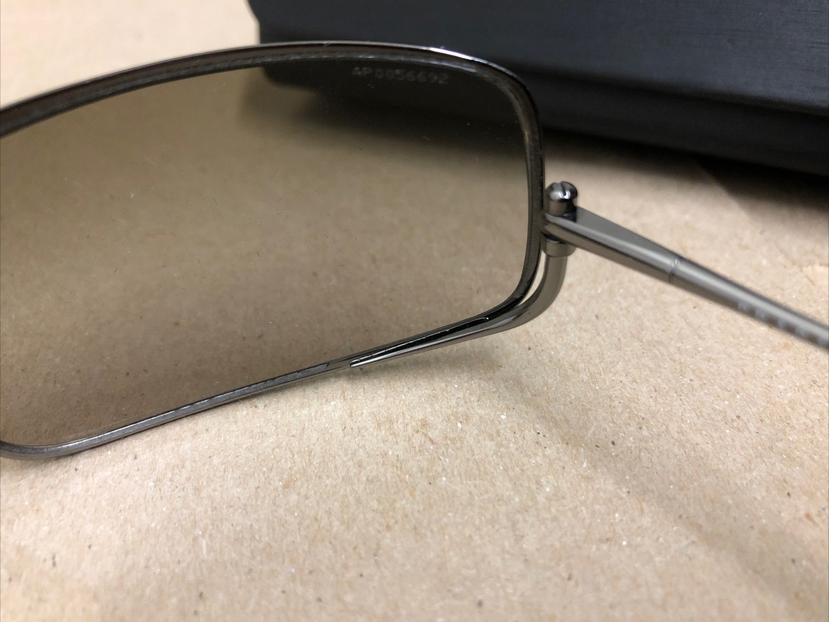 NEW Prada SPR 57E 5AV-4M1 Gunmetal Gray Gradient Sunglasses Prada SPR 57E 5AV-4M1 Gunmetal Gray Gradient Sunglasses RARE  main image 2