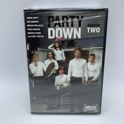 Party Down: Complete Season Two 2 (DVD, 2010, 2-Disc Set) NEW AND SEALED