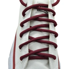 2 Pairs Round Athletic Sport Sneaker "Burgundy" 27",36",45",54", String Shoelace