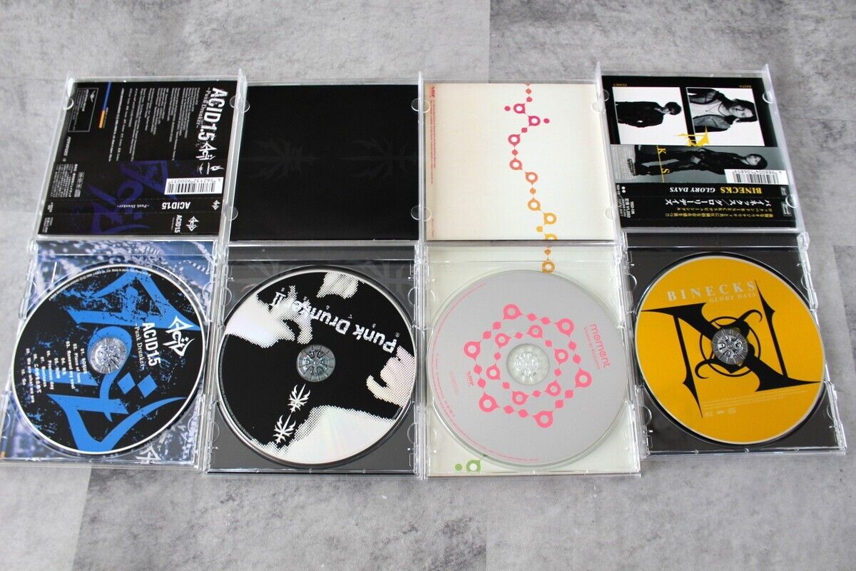 SET x11 SIAM SHADE Binecks(Daita)ACID Hideki Kazuma Japan CD SET x11 SIAM SHADE Binecks(Daita)ACID Hideki Kazuma Japan CD