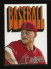 REID DETMERS 2021 Topps Heritage Minor 1972 Pack Cover Card Angels 72TPPC-13