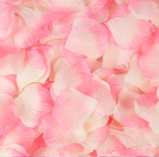 SILK ROSE PETALS FLOWER TABLE DECORATION CONFETTI WEDDING ENGAGEMENT PARTY DUAL