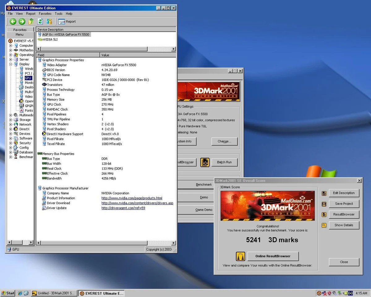 Nvidia geforce fx 5500 driver 2025 xp