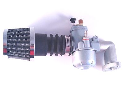 Puch E50 E-50 Carburetor Intake Mesh Air FIlter Setup Maxi Magnum Newport