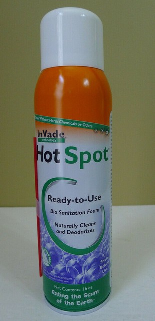 invade hot spot foaming drain cleaner