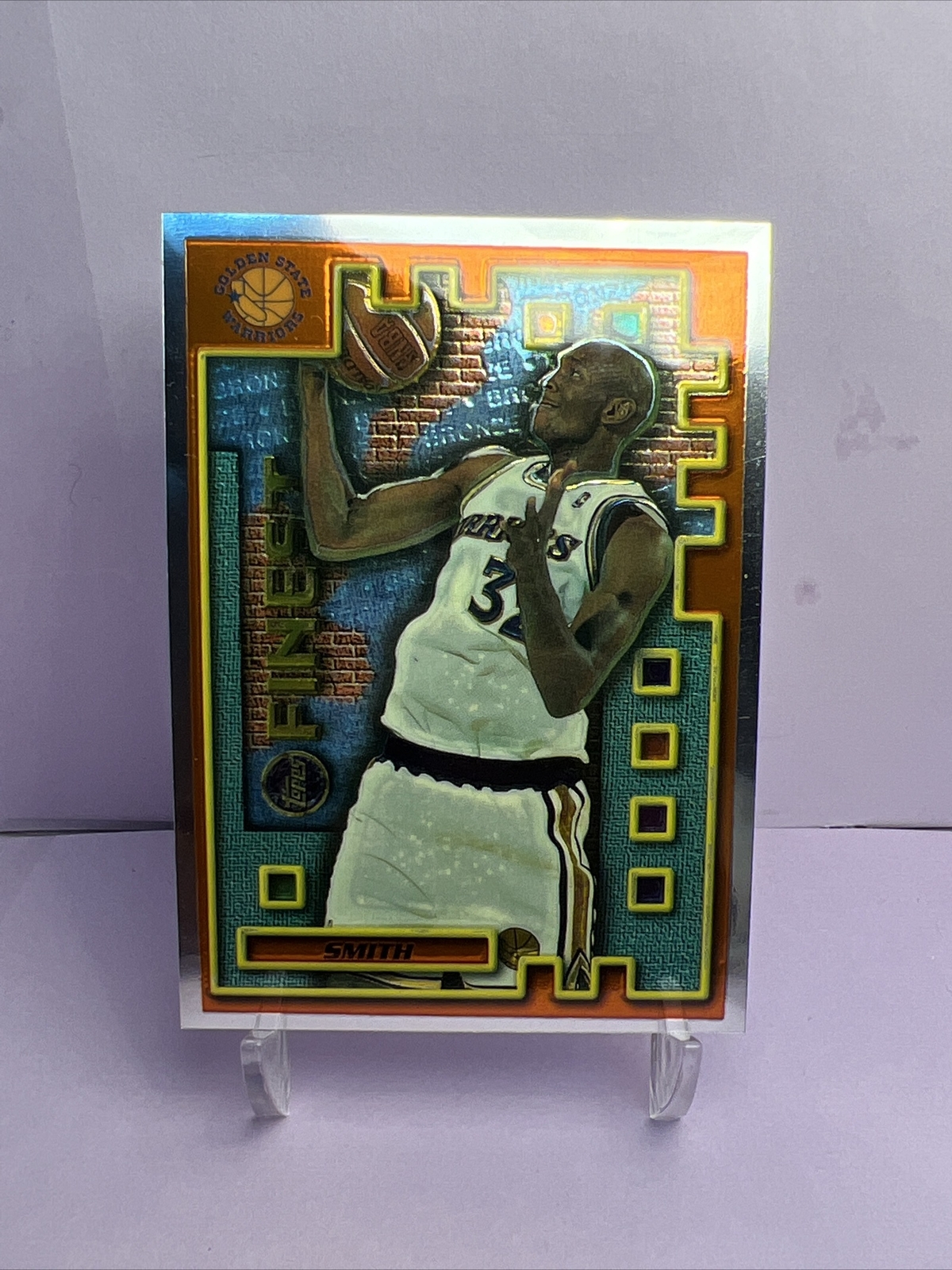 1995-96 Topps Finest Mystery Finest Bordered Joe Smith #M41 Rookie RC VG🦄