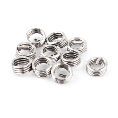 10stk 304 Edelstahl Draht Helicoil Gewinde Reparatur Einsätze M4 x 0,7mm x 1D