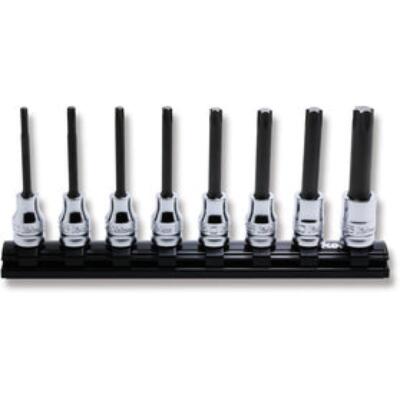 Koken RS3025Z/8-L75 3/8 Sq. Dr. Bit Socket set T20-T55 L-75mm Z-series 8 Pcs.