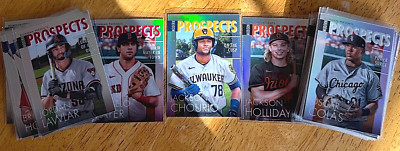 2023 Bowman Baseball Modern Prospects Inserts: U Pick  Holiday/Chourio 