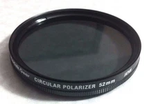52mm CIRCULAR POLARIZER CIR PL Lens Glass FILTER CPL 52 mm Japan Kodak C-PL P-CL